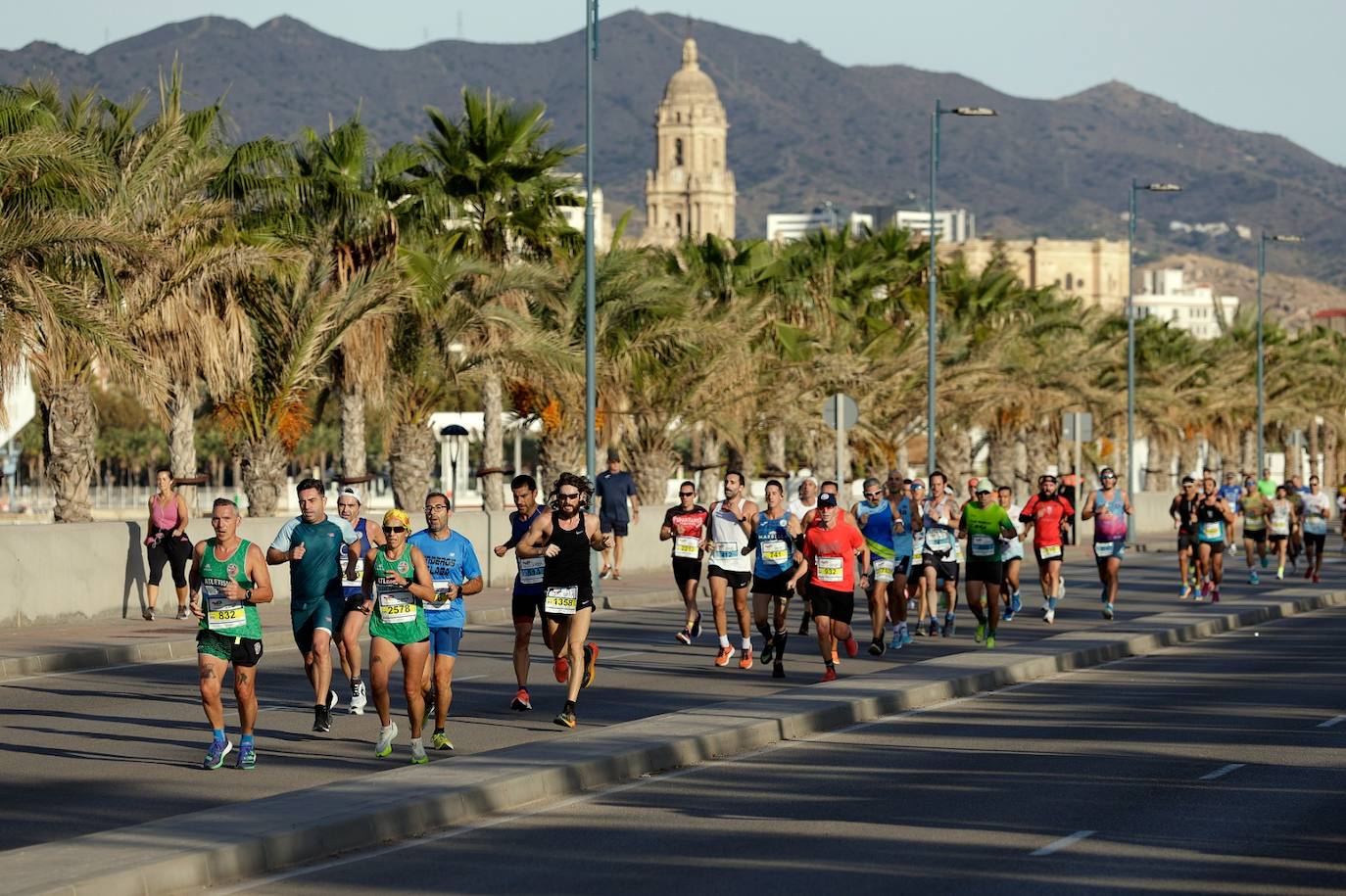 Toroitich pulveriza el récord de la Media Maratón de Málaga, con un registro de 59:13, más de un minuto menos que la plusmarca alcanzada en 2022.