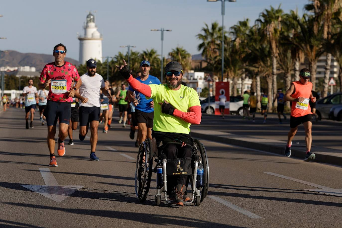 Toroitich pulveriza el récord de la Media Maratón de Málaga, con un registro de 59:13, más de un minuto menos que la plusmarca alcanzada en 2022.