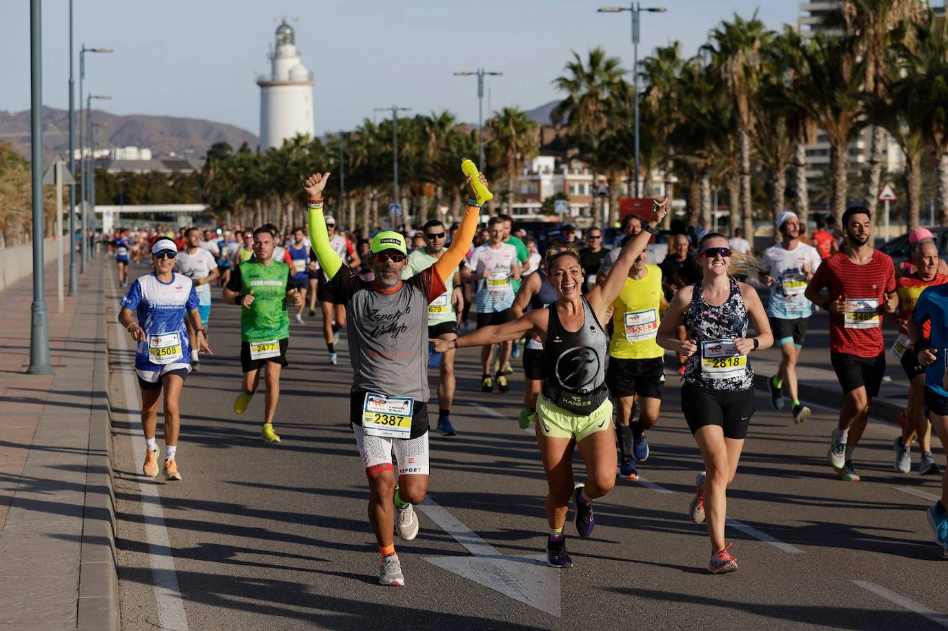 Toroitich pulveriza el récord de la Media Maratón de Málaga, con un registro de 59:13, más de un minuto menos que la plusmarca alcanzada en 2022.