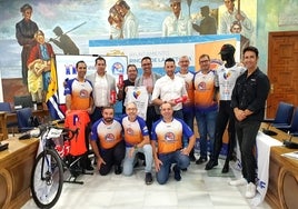 Acto de presentación de la cita deportiva en el Ayuntamiento rinconero.