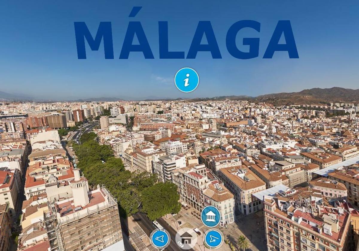 'Málaga 360º': el visor aéreo que permite descubrir la provincia a vista de pájaro