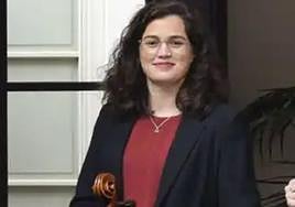 Laura Ramírez, la violonchelista malagueña en la jura de la princesa Leonor