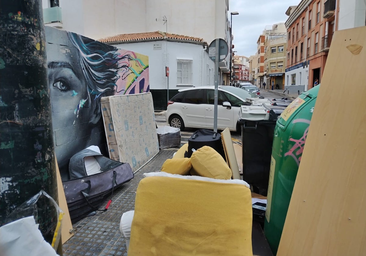 Vista de la situación de la calle denunciada.