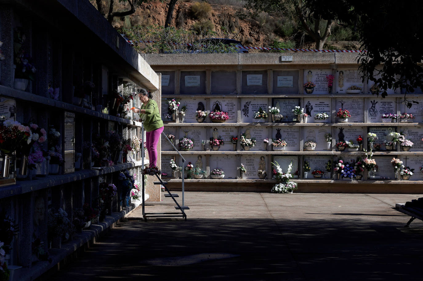 Parque Cementerio San Gabriel en Málaga capital.