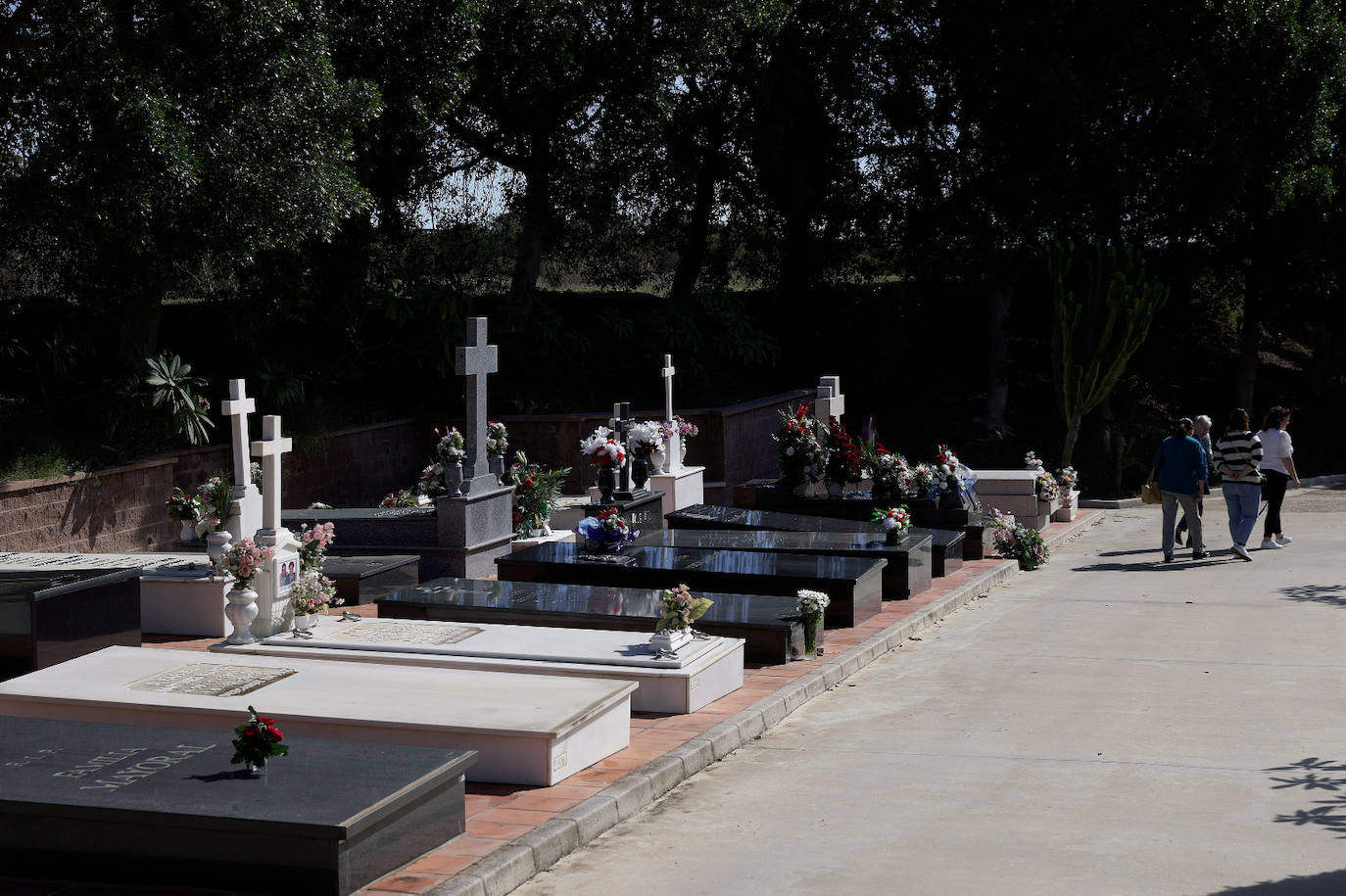 Parque Cementerio San Gabriel en Málaga capital.