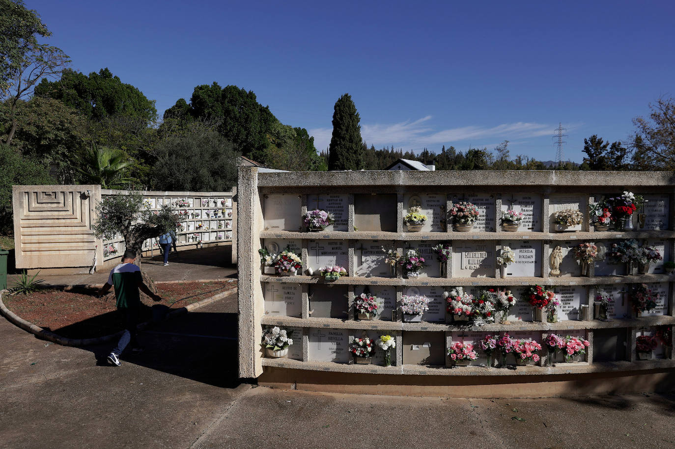 Parque Cementerio San Gabriel en Málaga capital.