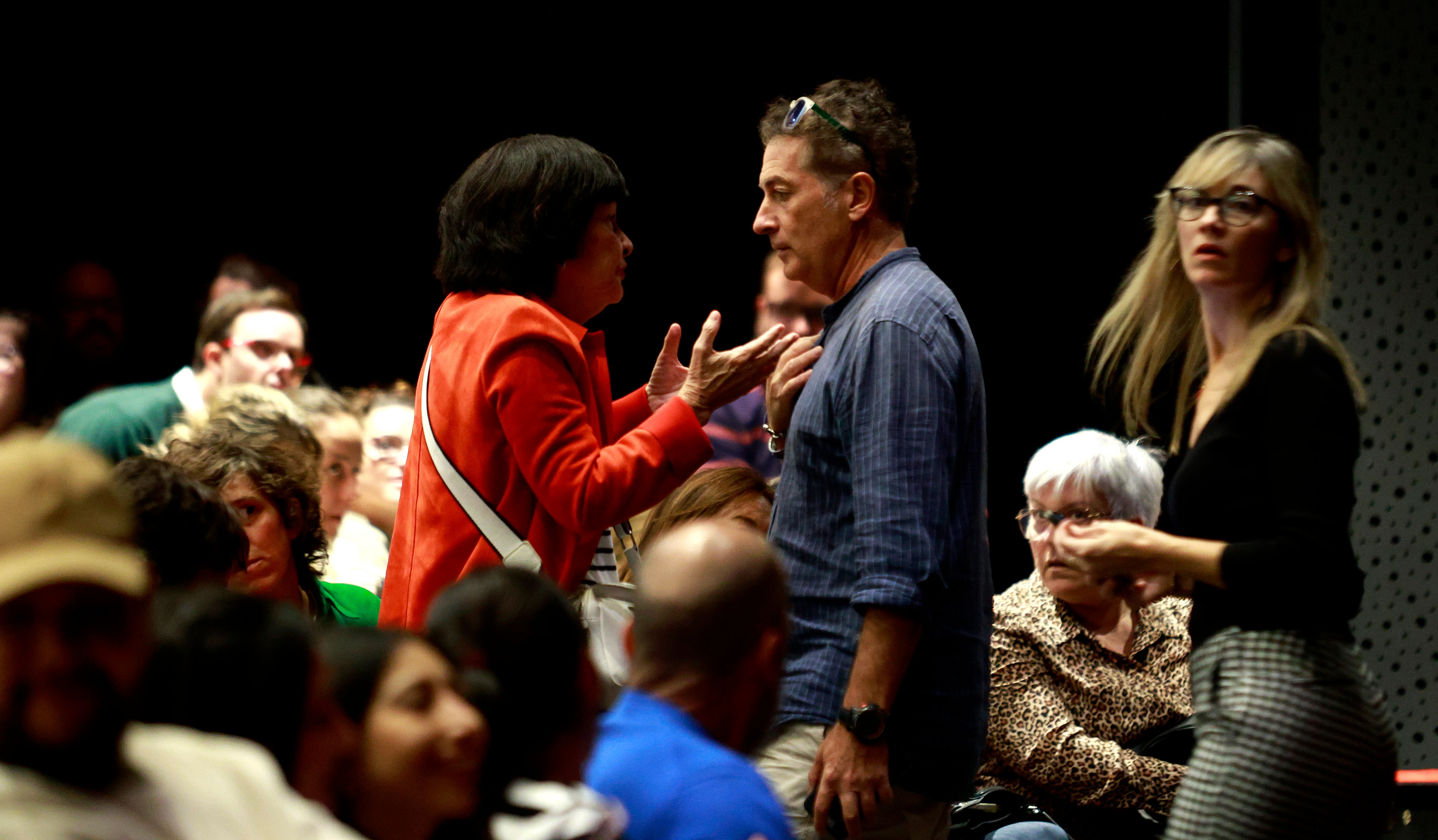 Antonio Banderas se encuentra con alumnos de artes escénicas en su teatro