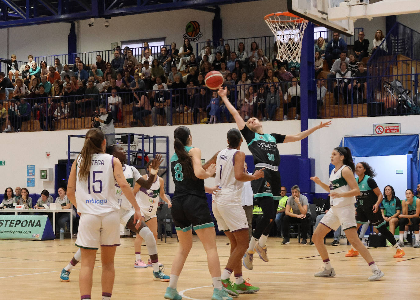 El CAB Estepona- Unicaja Mijas, en imágenes