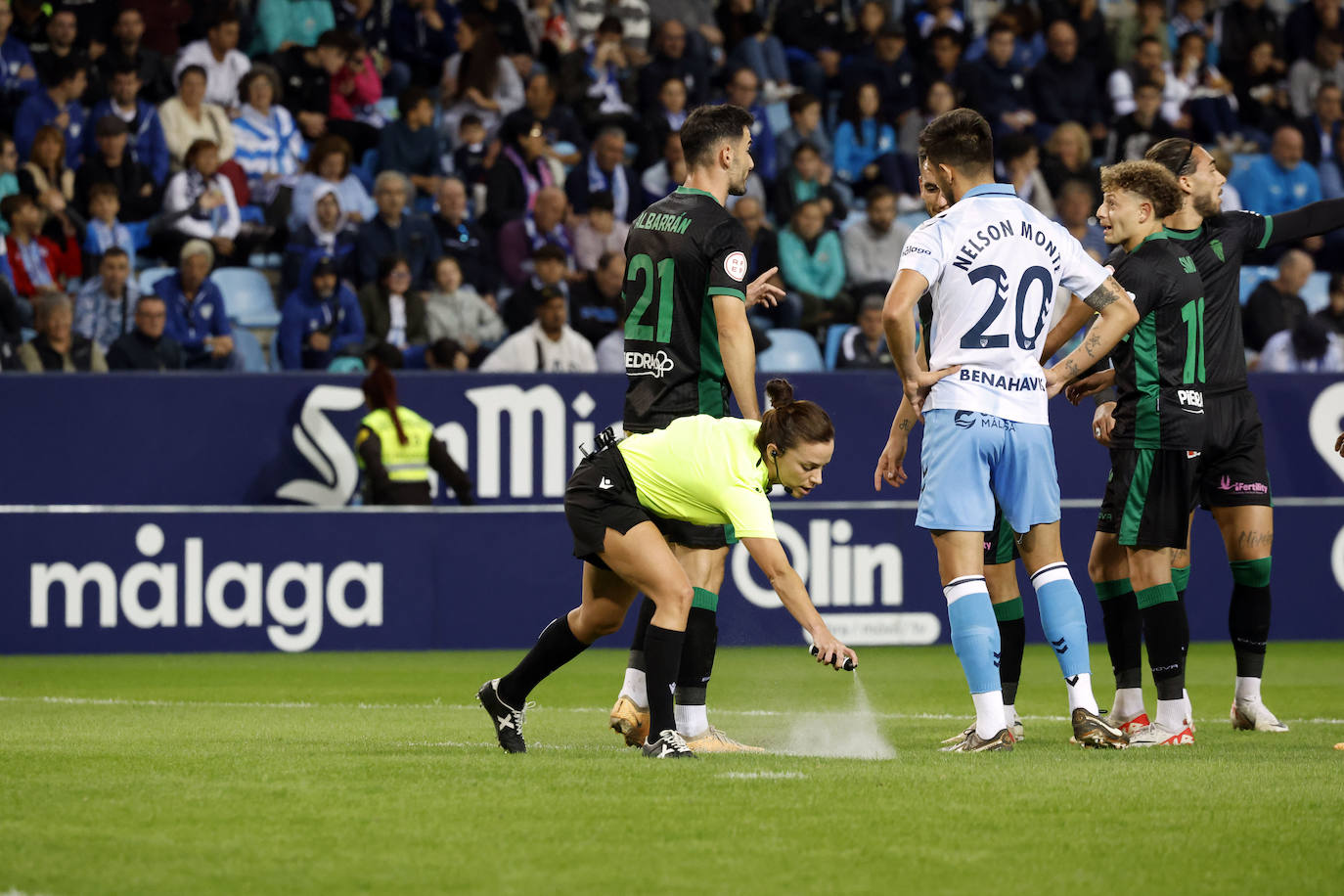 El Málaga- Córdoba, en imágenes