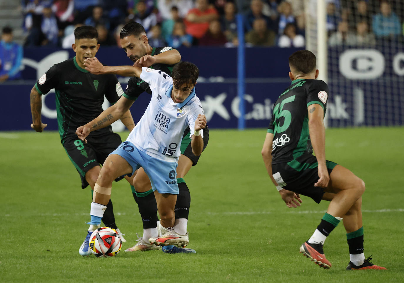 El Málaga- Córdoba, en imágenes