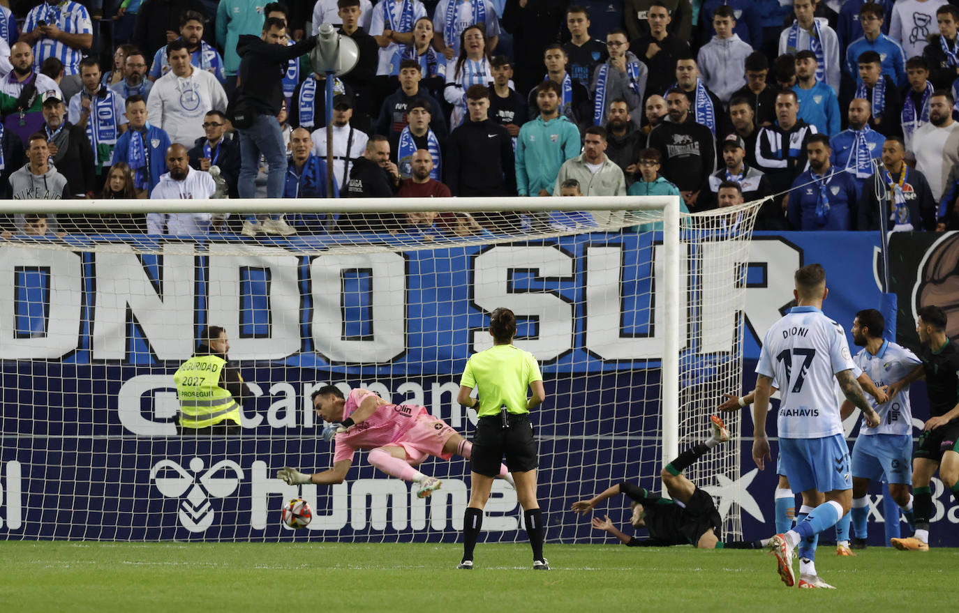 El Málaga- Córdoba, en imágenes