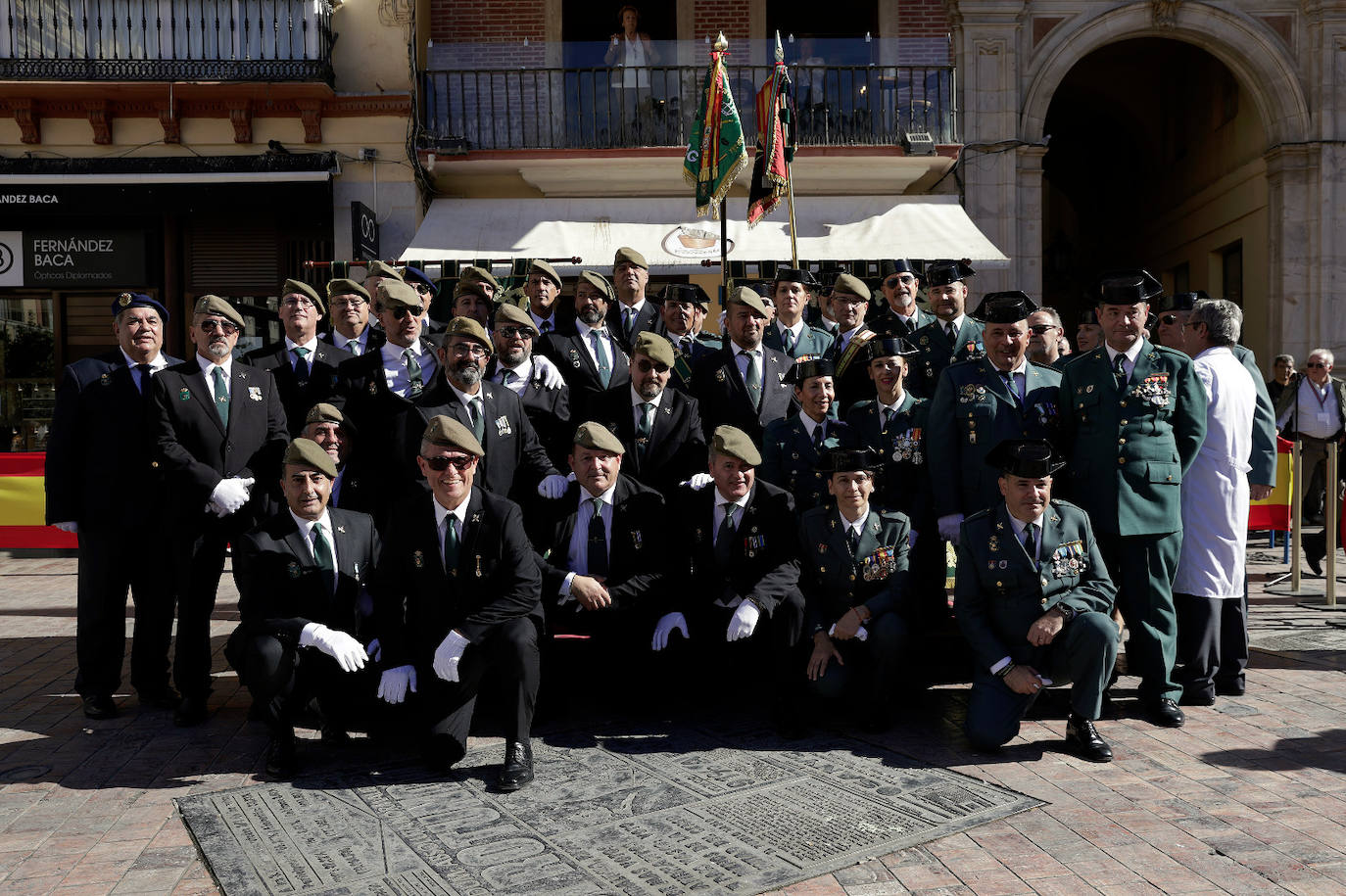 Celebración del XXIV Día del Veterano de las Fuerzas Armadas y de la Guardia Civil en Málaga