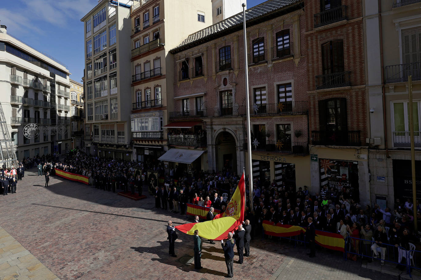 Celebración del XXIV Día del Veterano de las Fuerzas Armadas y de la Guardia Civil en Málaga