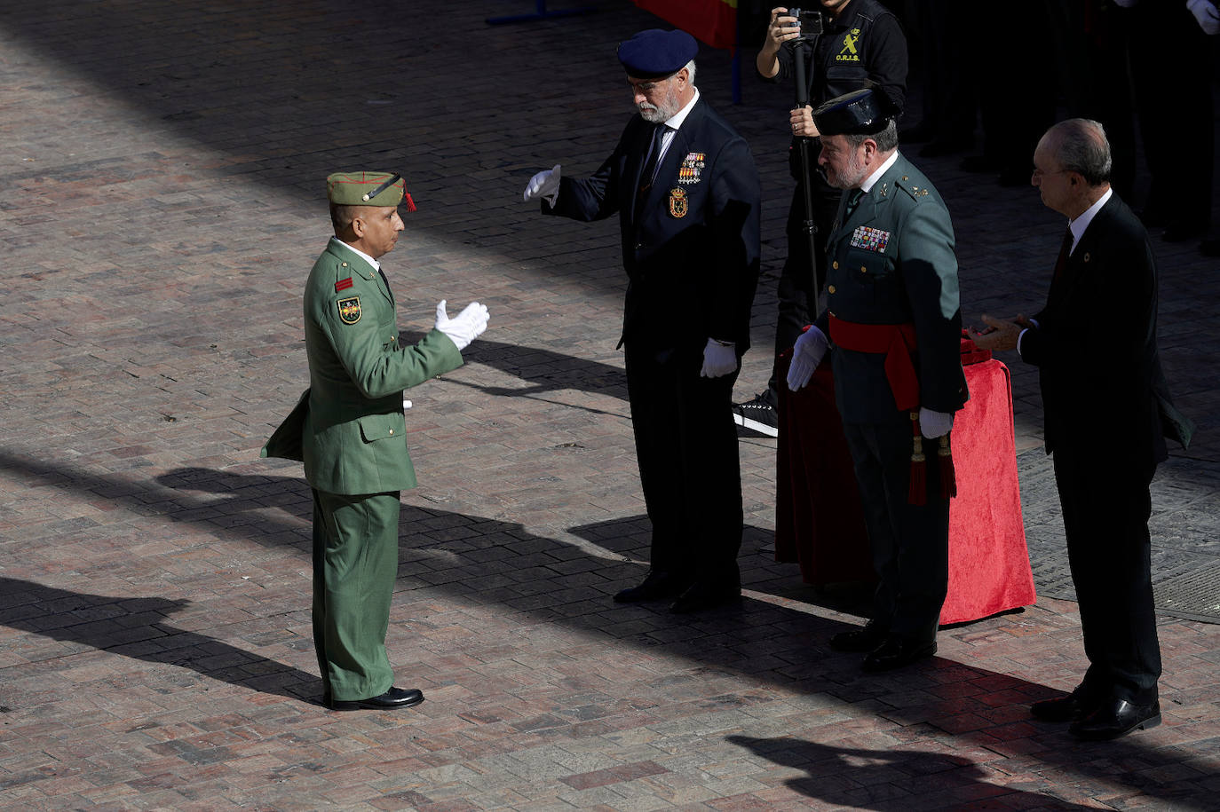 Celebración del XXIV Día del Veterano de las Fuerzas Armadas y de la Guardia Civil en Málaga
