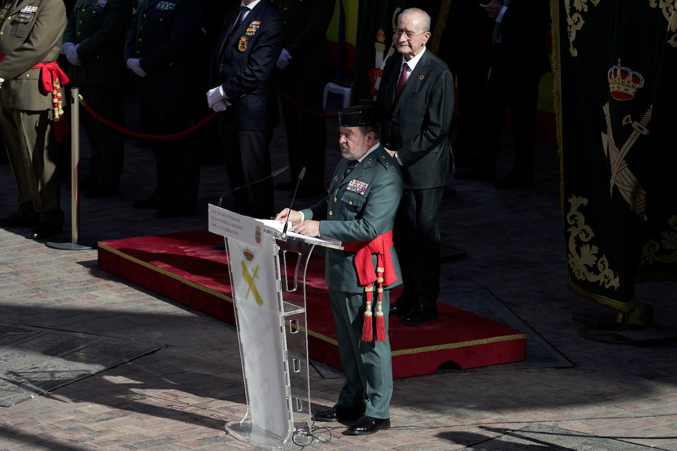 Celebración del XXIV Día del Veterano de las Fuerzas Armadas y de la Guardia Civil en Málaga