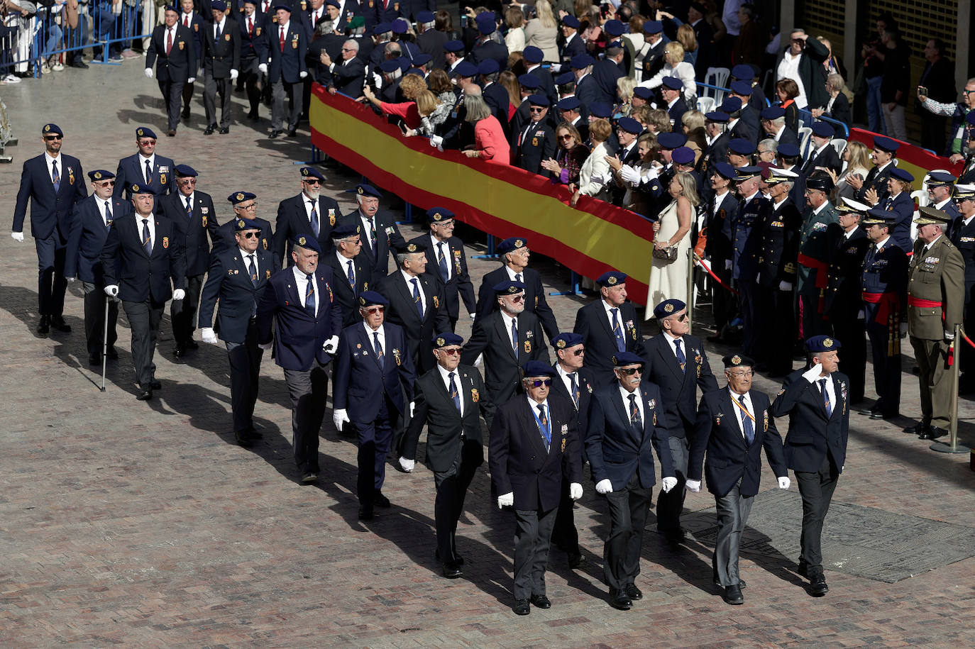 Celebración del XXIV Día del Veterano de las Fuerzas Armadas y de la Guardia Civil en Málaga