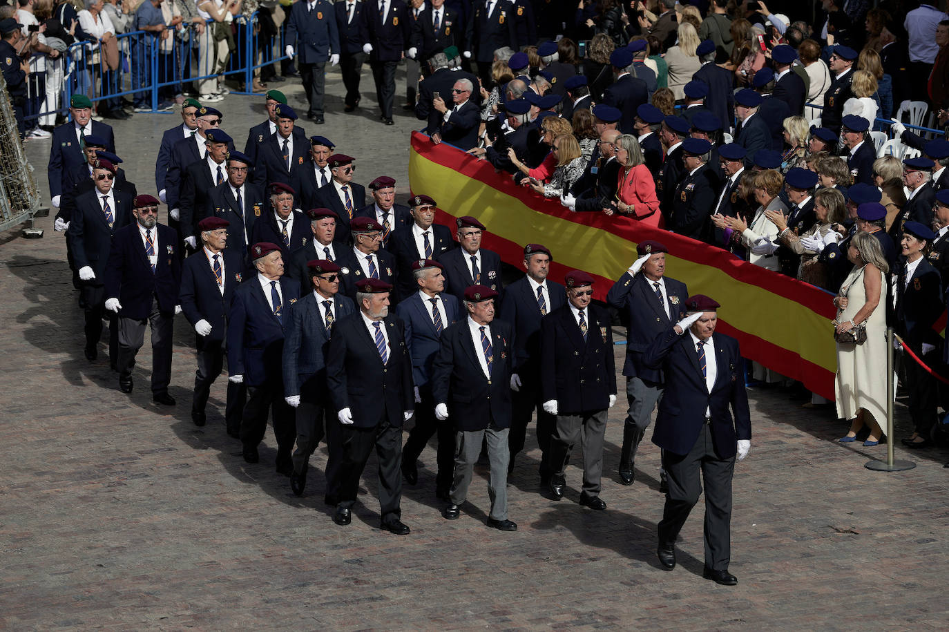 Celebración del XXIV Día del Veterano de las Fuerzas Armadas y de la Guardia Civil en Málaga