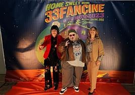 Photocall de la inauguración de Fancine.