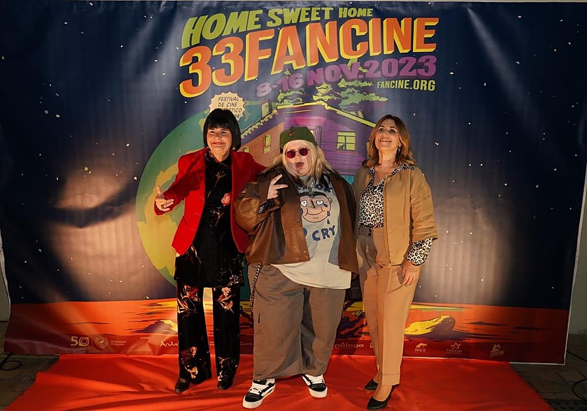 Photocall de la inauguración de Fancine.