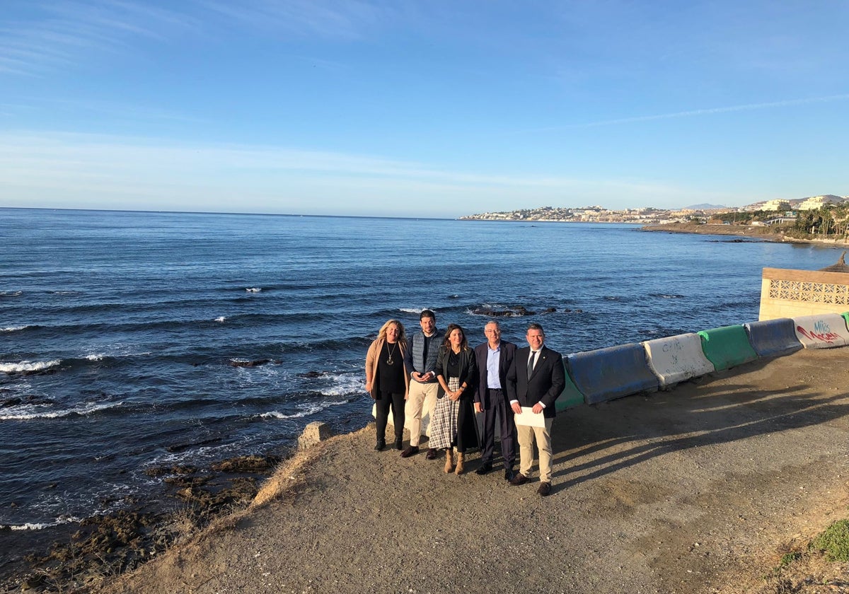 Ayuntamiento y Diputación retoman las negociaciones para avanzar en la Senda Litoral en Mijas