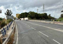 Vista de la avenida Clemente Díaz.