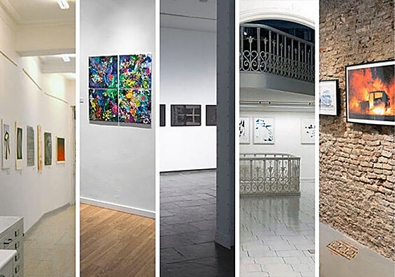 Visita una galería: las salas de arte de Málaga reivindican su lugar en el arte contemporáneo