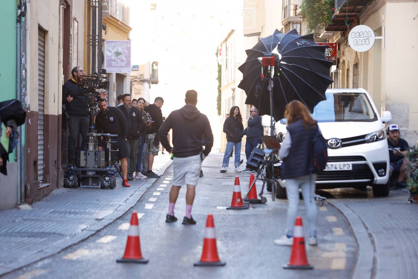 Disney+ vuelve a Málaga con el rodaje de la serie taurina &#039;Maestro&#039;