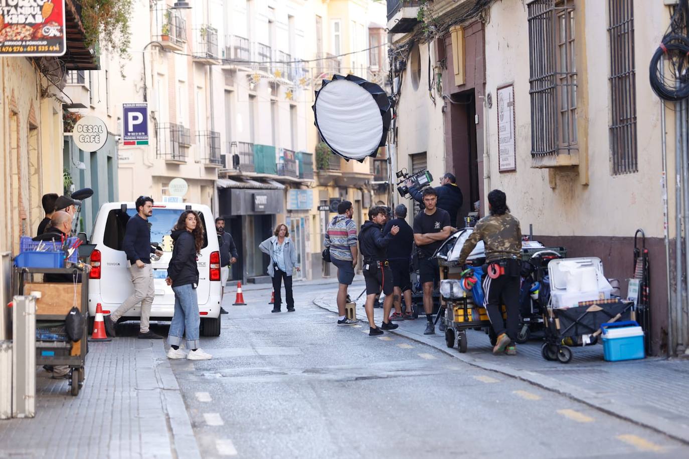 Disney+ vuelve a Málaga con el rodaje de la serie taurina &#039;Maestro&#039;