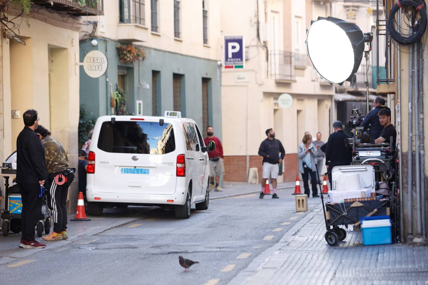 Disney+ vuelve a Málaga con el rodaje de la serie taurina &#039;Maestro&#039;