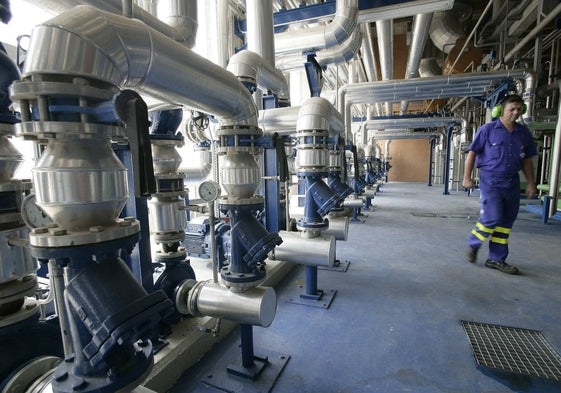 Instalaciones de suministro de agua potable en El Atabal.