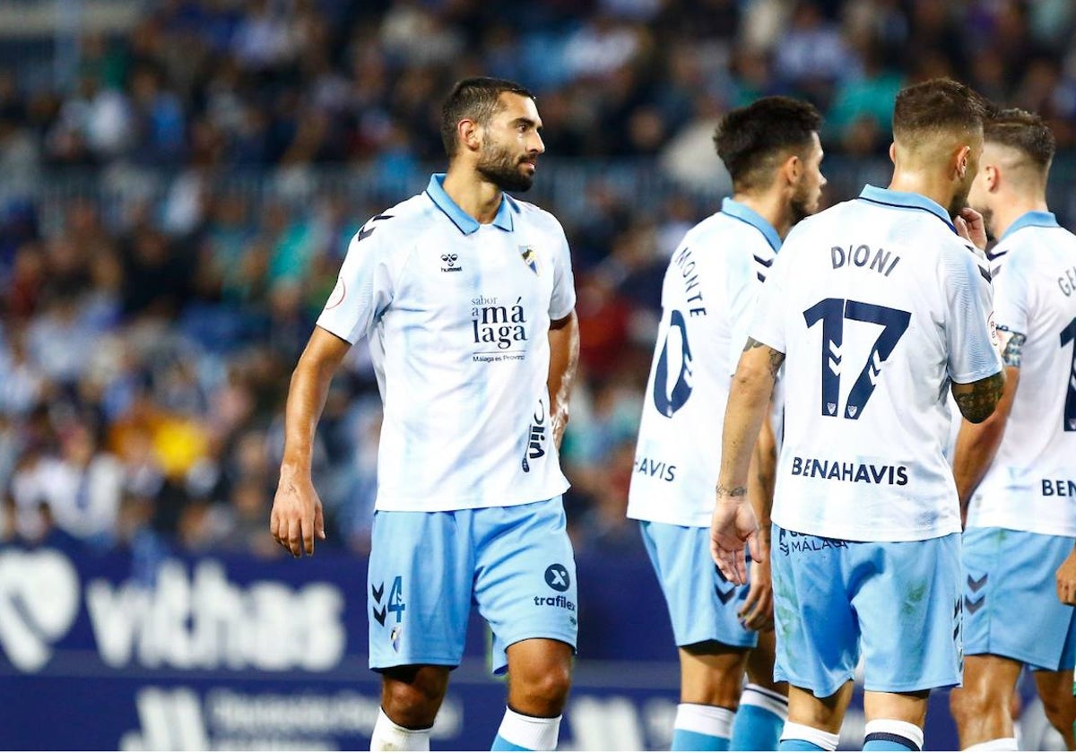 Galilea durante el partido frente al Alcoyano.