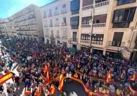 Nuevas concentraciones contra la amnistía en la provincia de Málaga