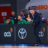 Ibon Navarro: «Hay que felicitar al equipo por no frustrarse cuando las cosas no iban bien»