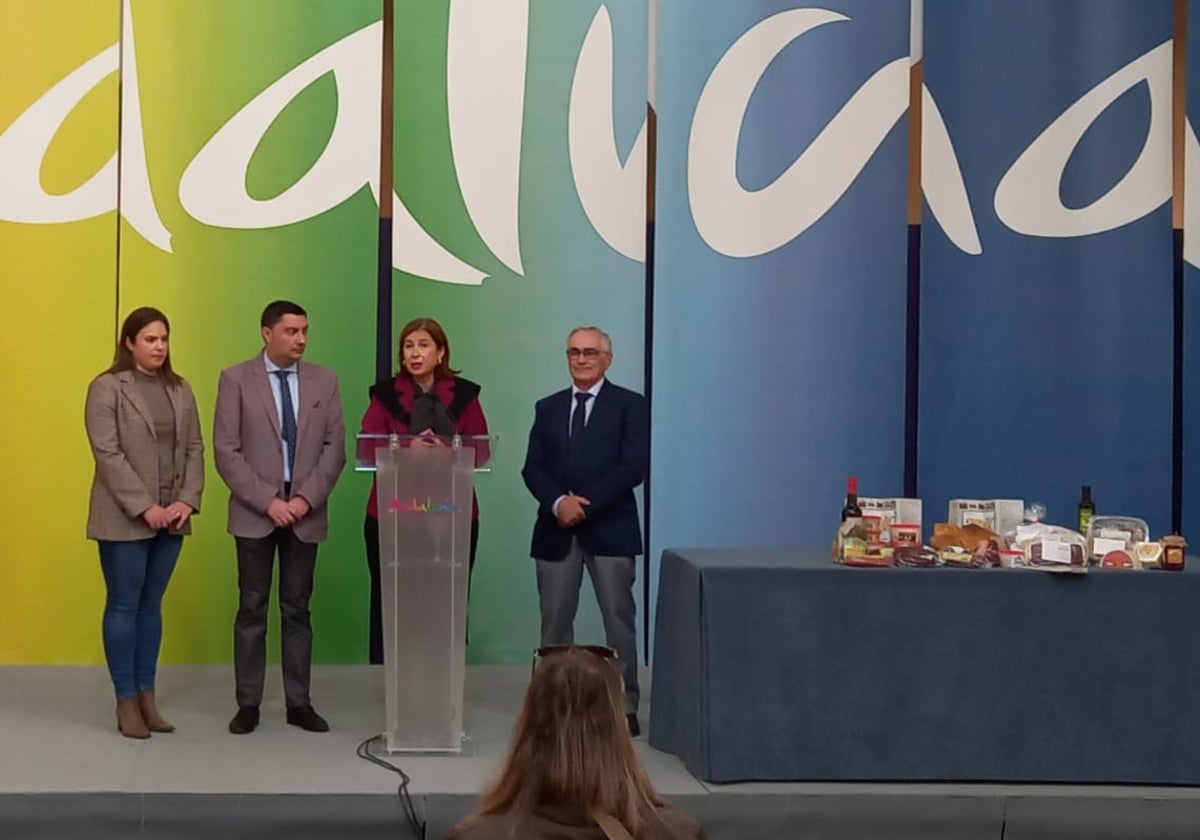 Acto de presentación de la celebración, este lunes en la sede de Turismo Andaluz.