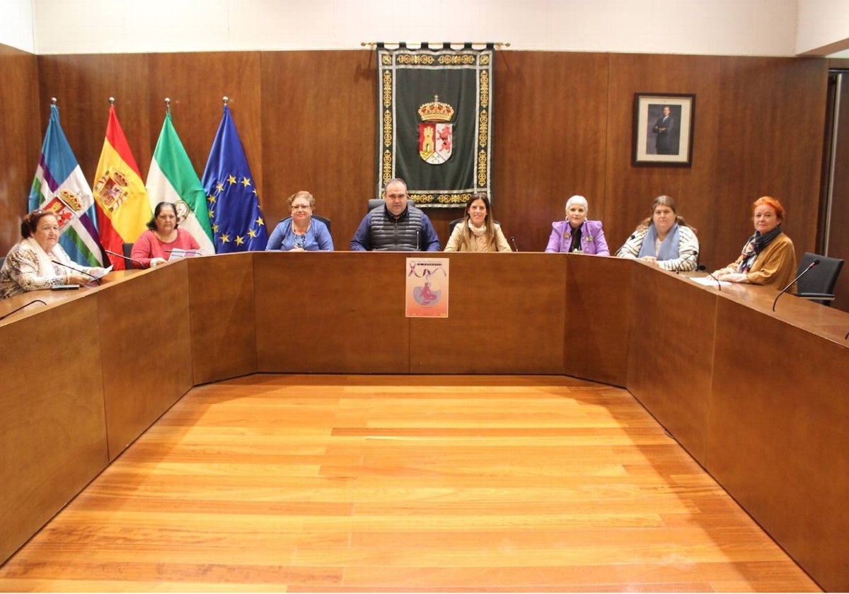 Presentación de los actos para conmemorar el 25N.