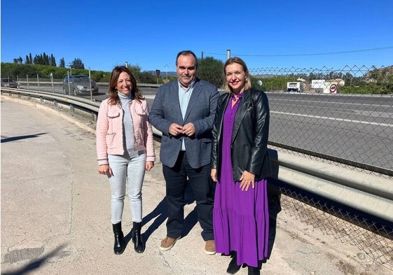 Patricia Navarro, Féliz Lozano y María Rosa Rosales.
