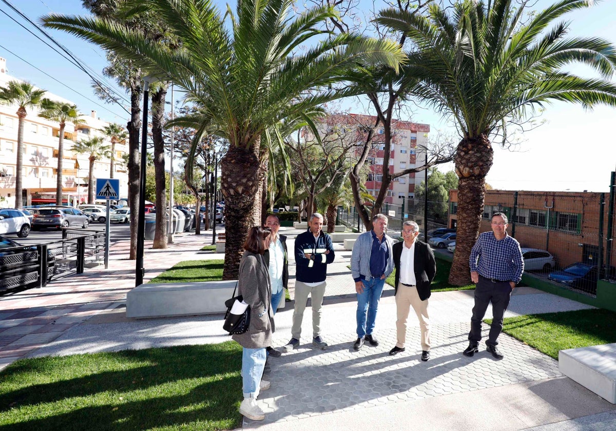 El Ayuntamiento de Marbella ha recuperado una zona verde de 570 metros cuadrados.