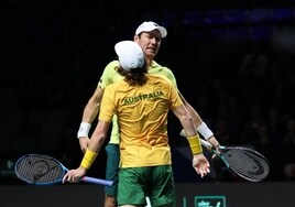 Ebden y Purcell celebran el pase a las semifinales tras ganar el doble.