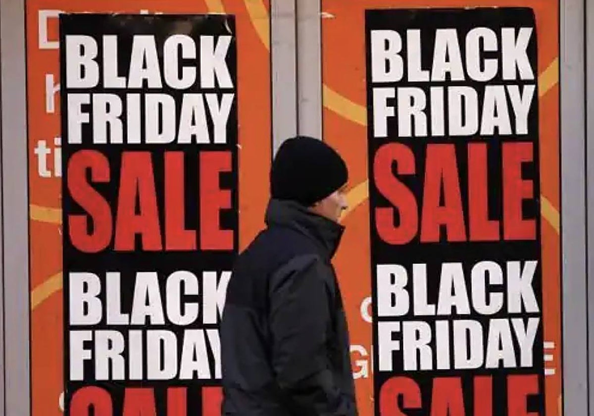 Imagen de archivo del Black Friday.