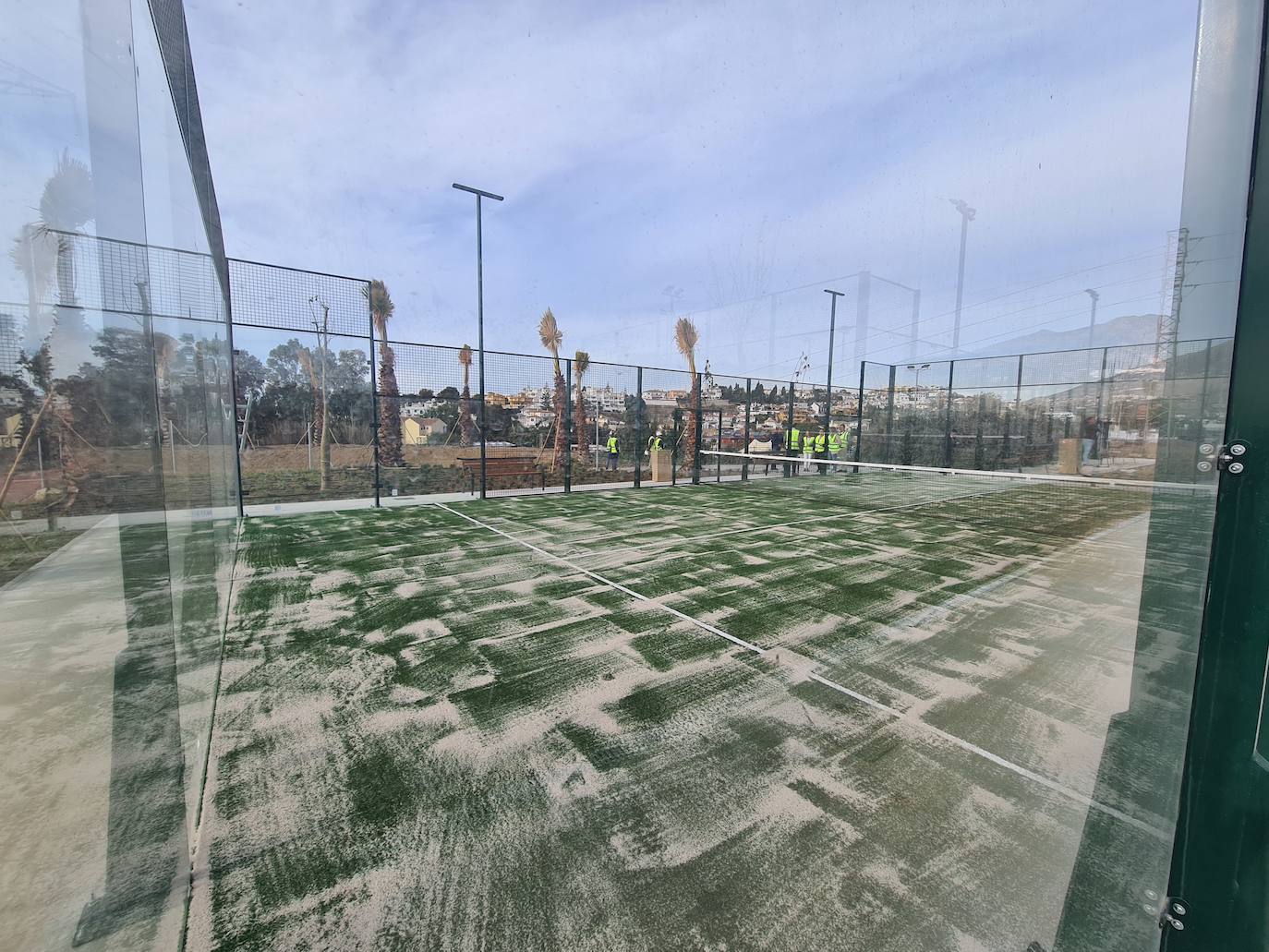 Así avanza el nuevo parque de La Loma en Fuengirola