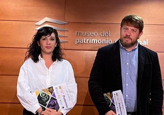 Los ediles de Con Málaga, Toni Morillas y Nicolás Sguiglia.