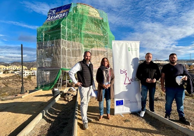 Visita técnica a las obras de rehabilitación de la torre vigía de Lagos.