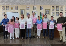 Acto de presentación de la prueba deportiva solidaria de Periana en la Mancomunidad Oriental.