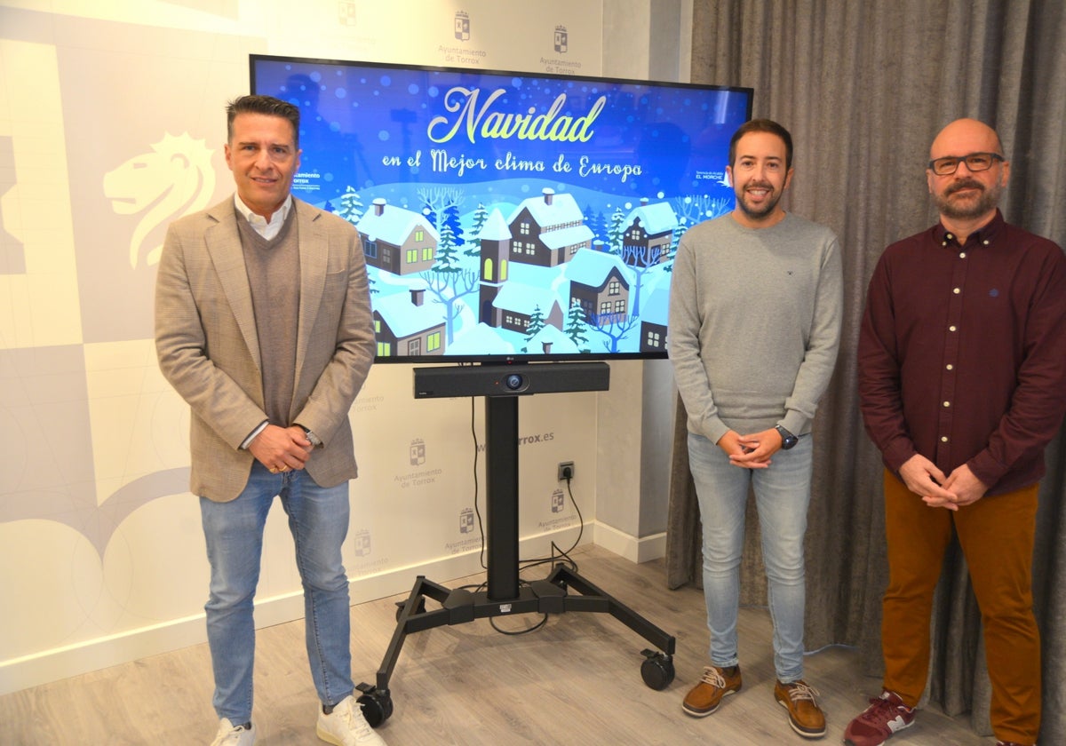 Acto de presentación de la programación navideña en Torrox.