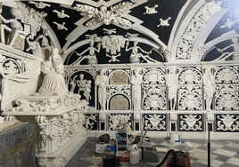 Así está quedando la cripta de la Victoria: el plan que busca salvar esta joya del barroco en Málaga