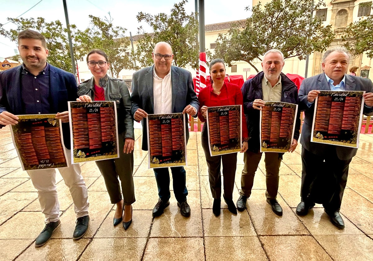 Acto de presentación de la programación navideña en Vélez-Málaga.