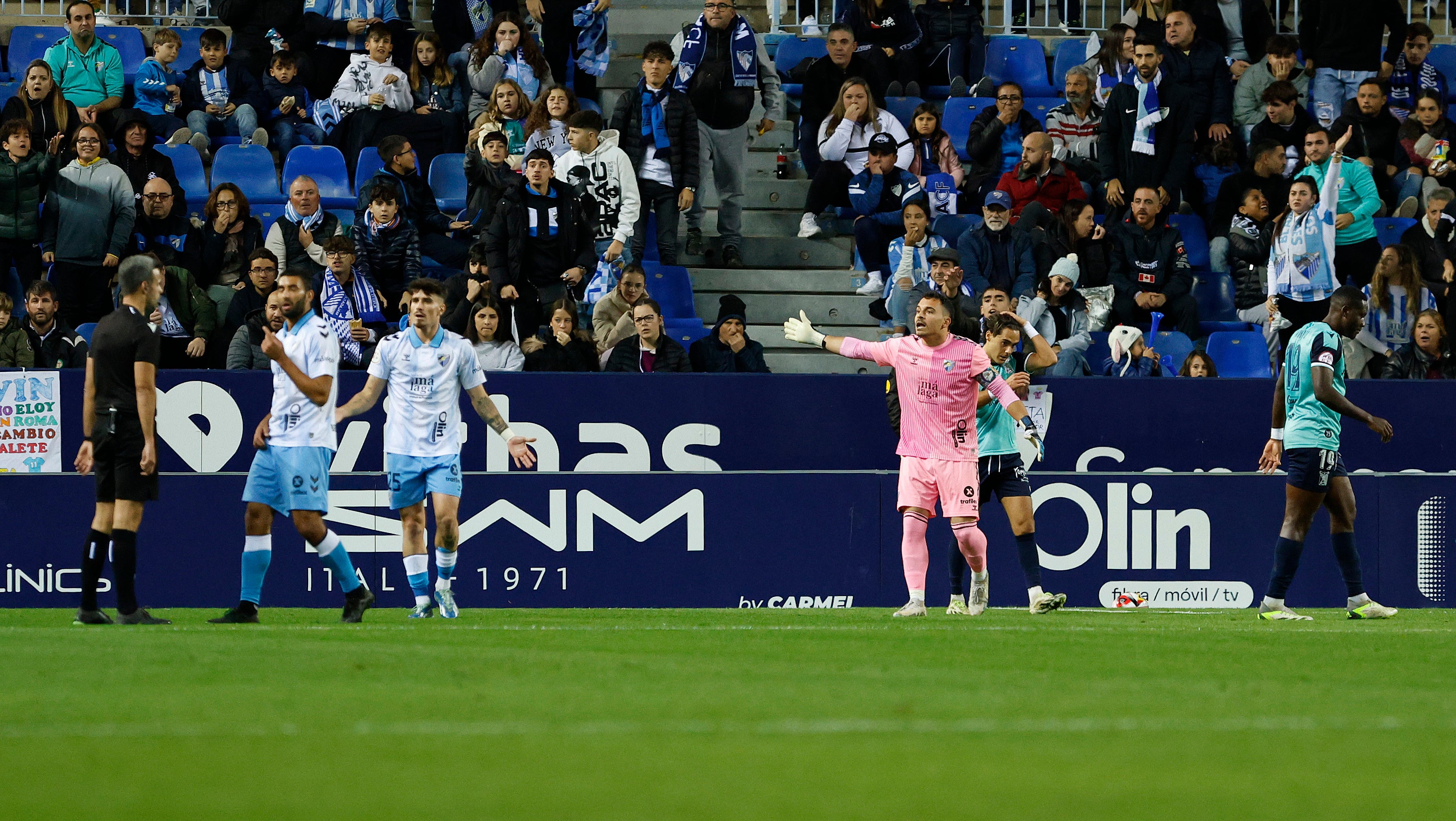 Las mejores imágenes del Málaga - Sanluqueño