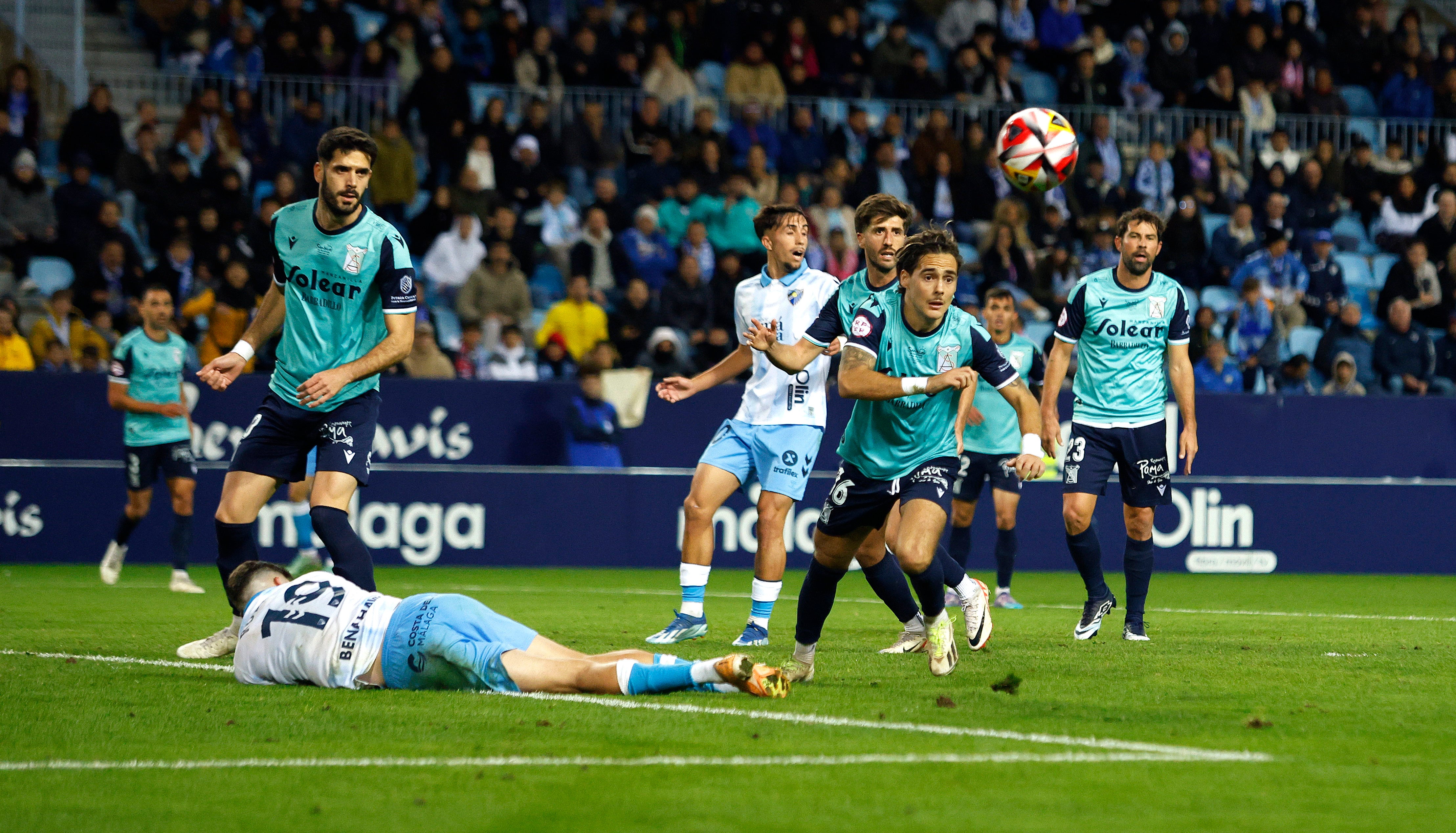 Las mejores imágenes del Málaga - Sanluqueño