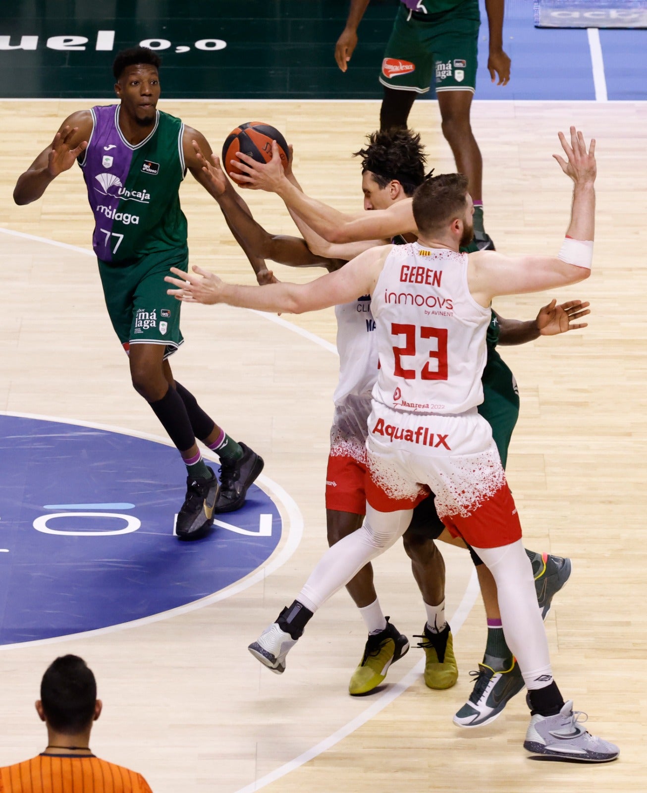 Las mejores imágenes del Unicaja - Baxi Manresa