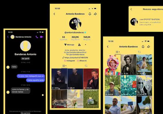 Así funciona el timo de las 'celebrities': «He recibido hasta 4 solicitudes de Antonio Banderas»